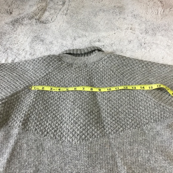 Orvis Wool button down cardigan sweater gray large - Picture 15 of 15